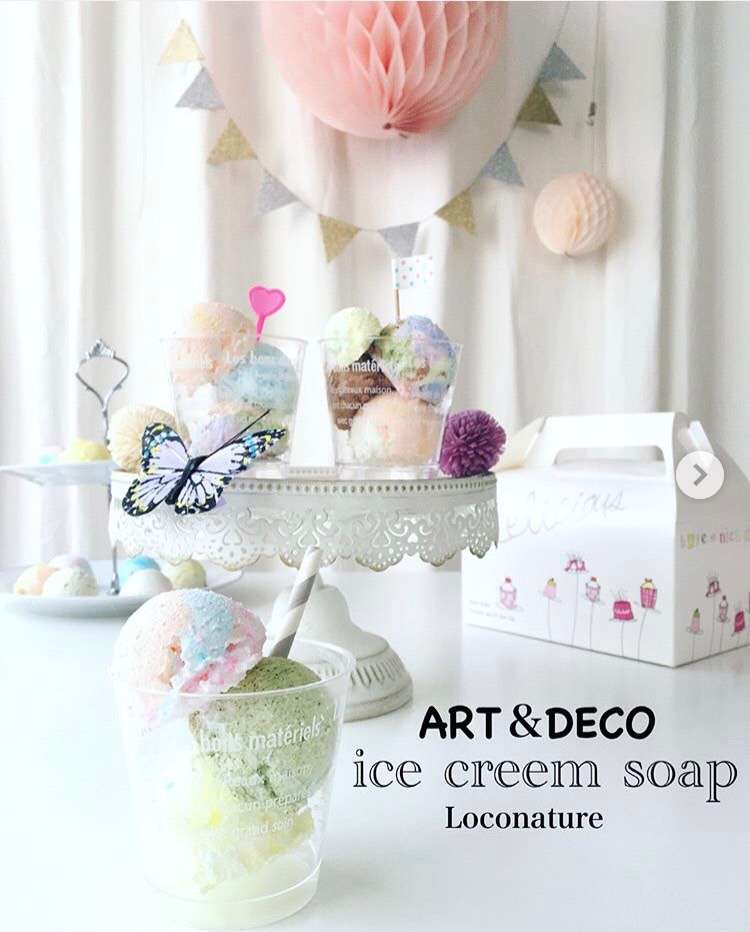 Deco soap（宝石石けん）